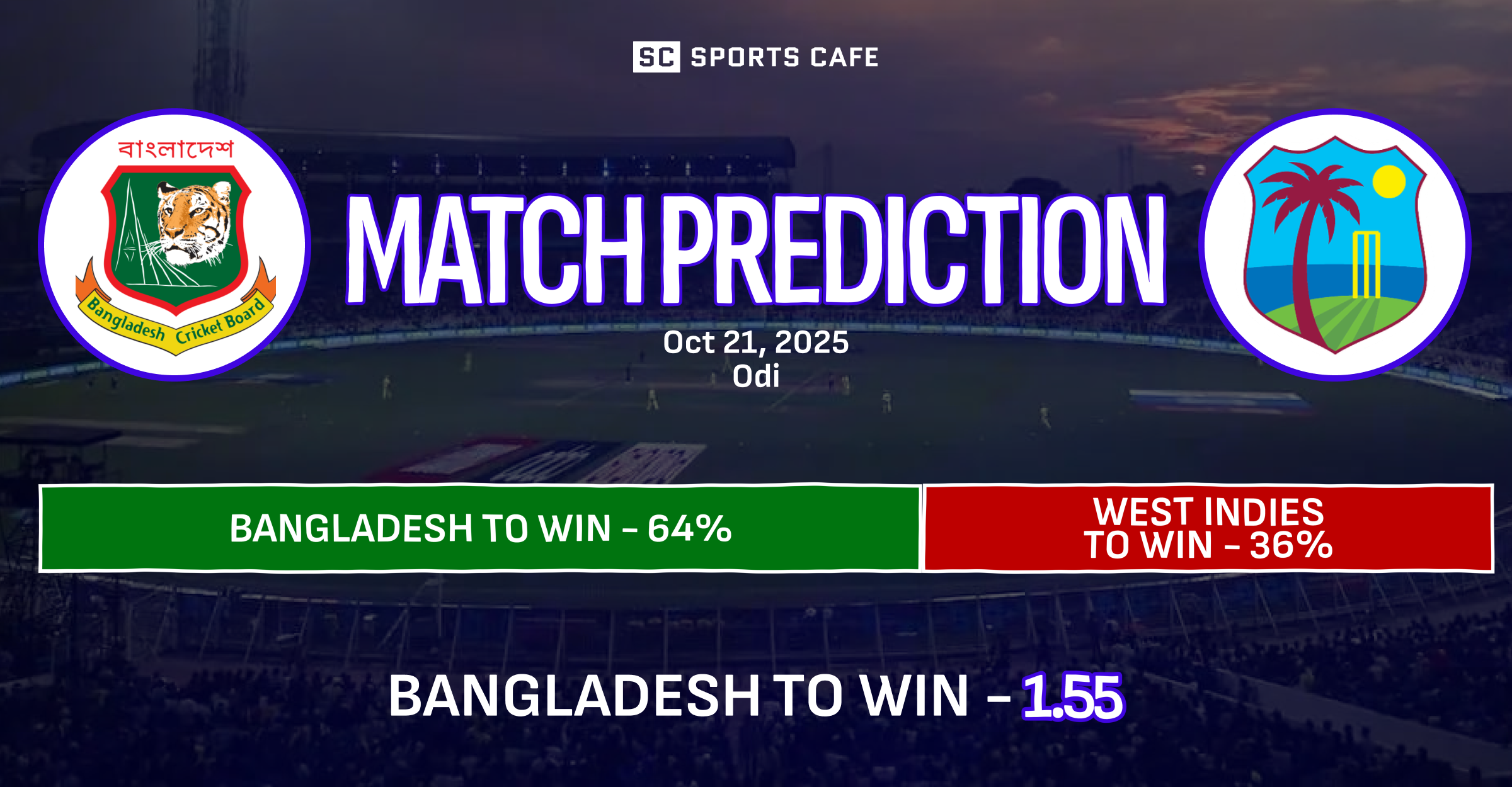 Bangladesh vs West Indies